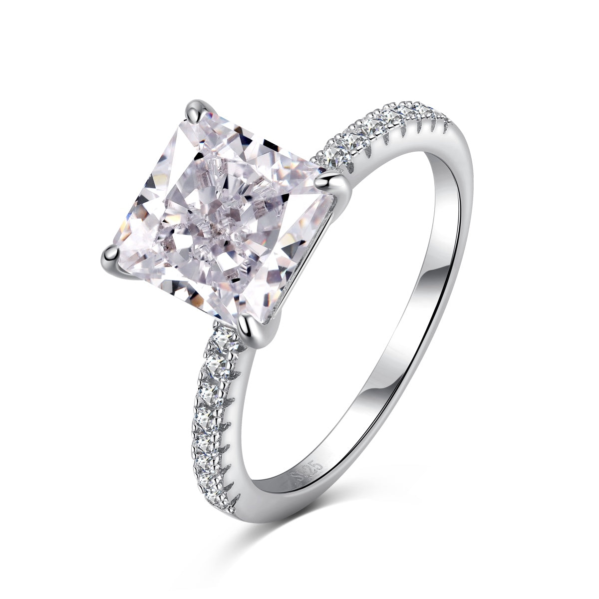 3 CARAT STERLING SILVER ESME RING