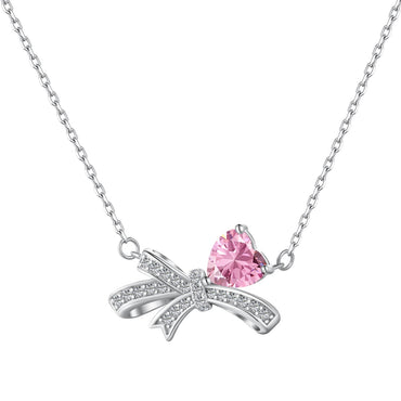 HEARTXBOW NECKLACE