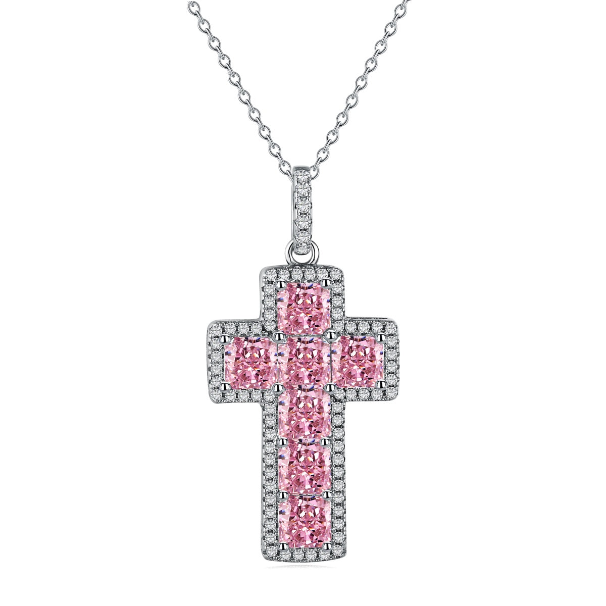 BLING CROSS NECKLACE